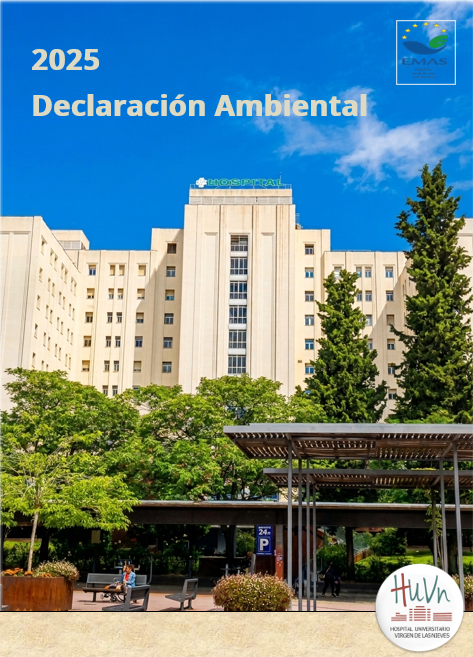 Declaración Ambiental Hospital Universitario Virgen de las Nieves 2025. Emas Declaración Ambiental Hospital Universitario Virgen de las Nieves 2025. Emas