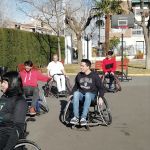 El Hospital de Neurotraumatología y Rehabilitación  se convierte en una pista de circuitos para promocionar la salud con la práctica del deporte