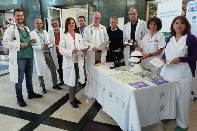 El Hospital Virgen de las Nieves realiza más de 300 estudios con videopolisomnografías vía bluetooth para detectar trastornos del sueño