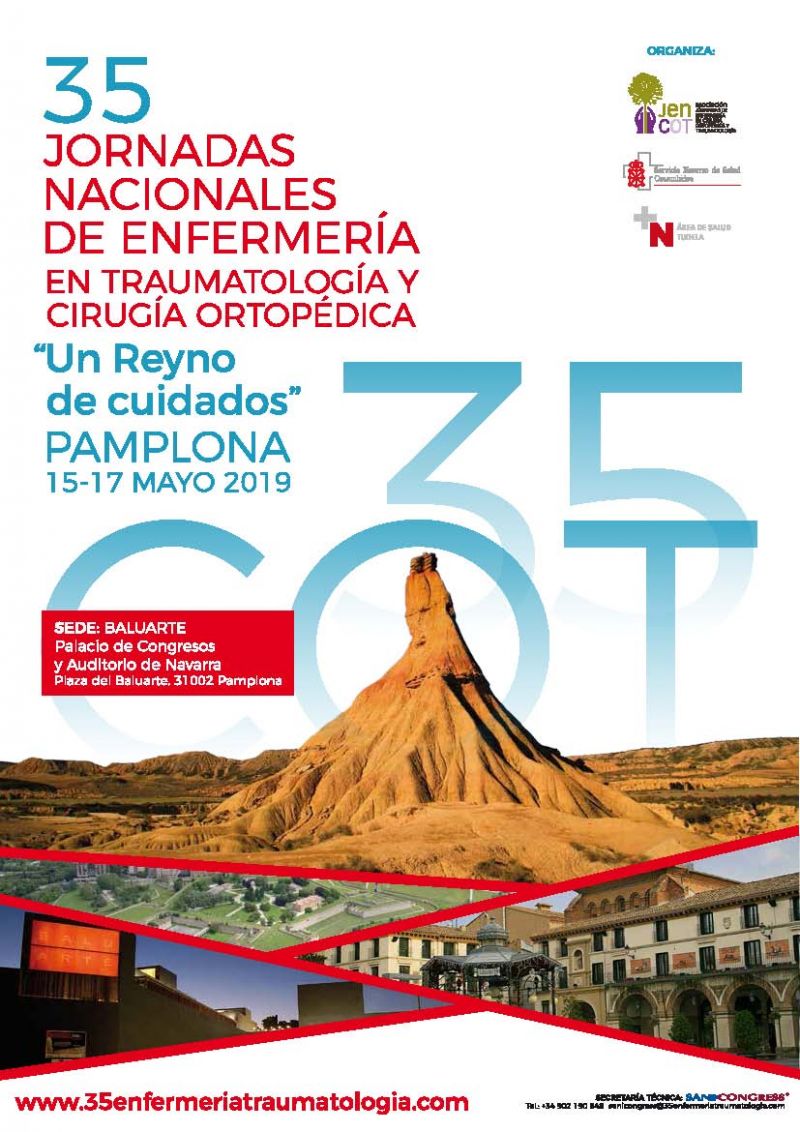 35 Jornadas Nacionales de Enfermería  en Traumatología y Cirugía Ortopédica