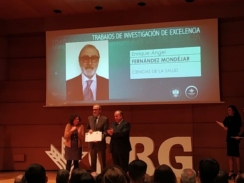 Enrique Fernández Mondéjar, premio a la Excelencia académica