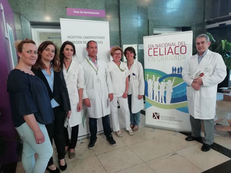 Pacientes del Hospital degustan un almuerzo sin gluten en el Día Nacional de la Celiaquía