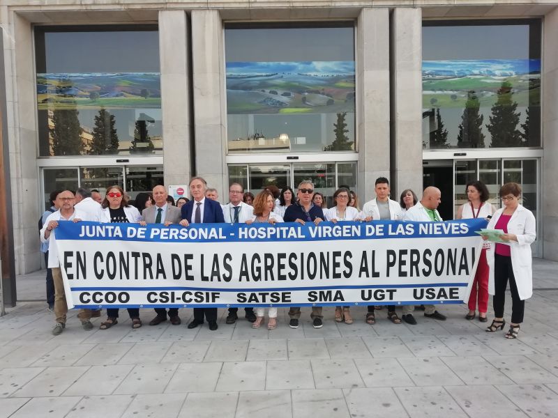 El hospital, contra las agresiones a los profesionales