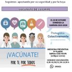 Comenzamos la campaña de vacunación contra la gripe