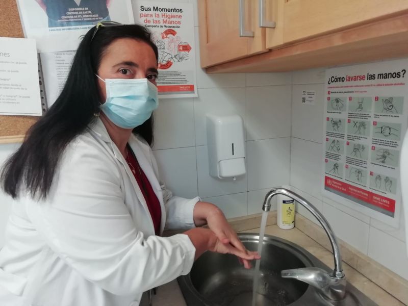 El Hospital Universitario Virgen de las Nieves  celebra el DÍA MUNDIAL DE LA HIGIENE DE MANOS