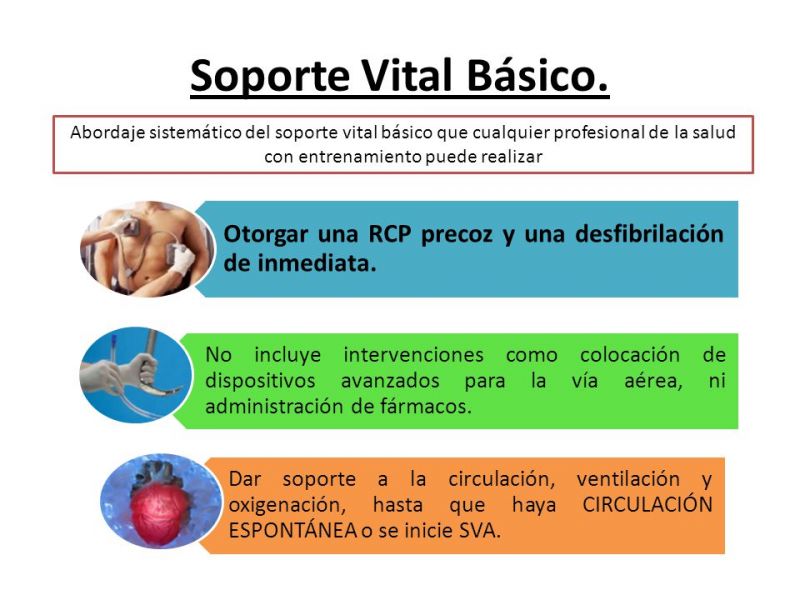 SOPORTE VITAL BÁSICO Y DESFIBRILACIÓN EXTERNA SEMIAUTOMÁTICA