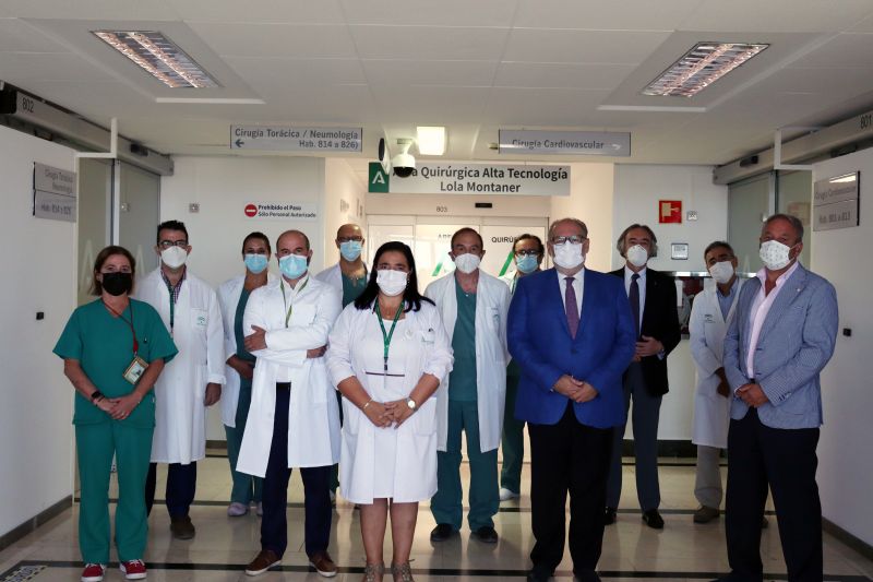 El Hospital Virgen de las Nieves estrena una área quirúrgica de última tecnología con una inversión de más de 5 millones de euros