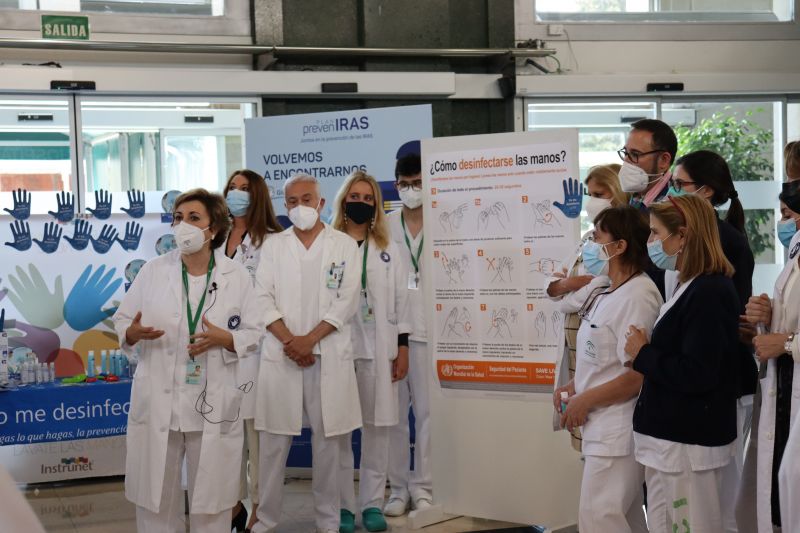 Profesionales de Medicina Preventiva inciden en el correcto lavado de manos