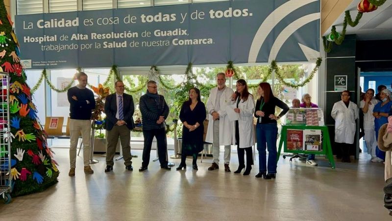 El Hospital de Guadix celebra la Navidad