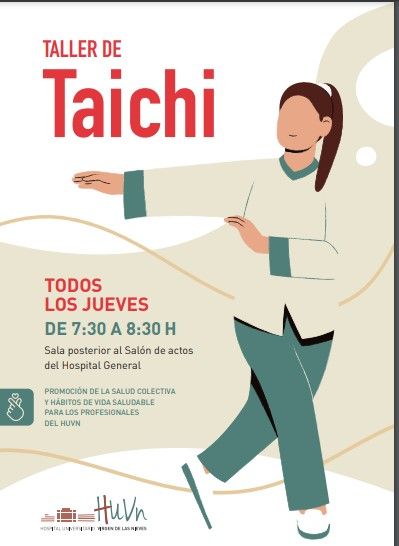 El Hospital organiza sesiones de taichi como promoción de la salud