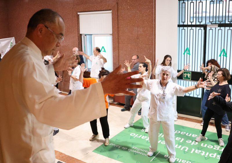 El Hospital informa sobre el cambio de ubicación del taller de Tai chi