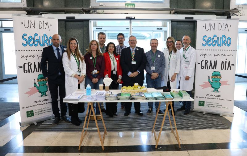 El Hospital se suma al Día Mundial de la Prevención de Riesgos Laborales