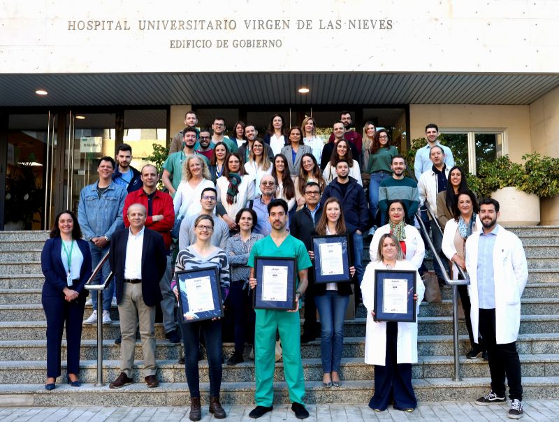 El Hospital Virgen de las Nieves acredita la calidad del servicio de Anestesiología a nivel nacional
