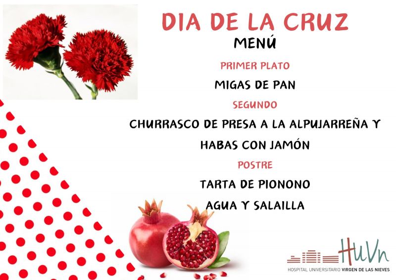 El Hospital ofrece un menú especial en el Día de la Cruz