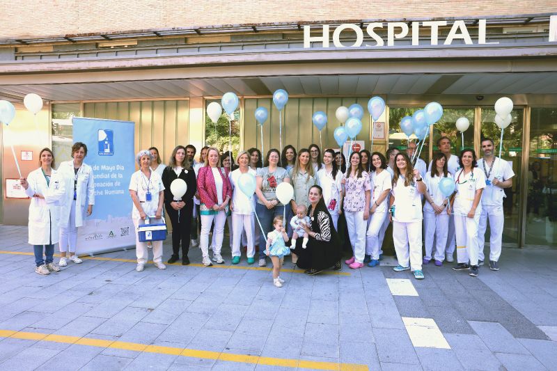 El Hospital Virgen de las Nieves celebra la Semana de   la Donación de Leche Materna