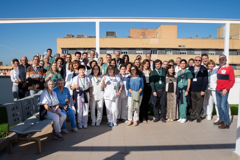 El Hospital Virgen de las Nieves reúne a los celadores en un encuentro para conmemorar el Día del Celador