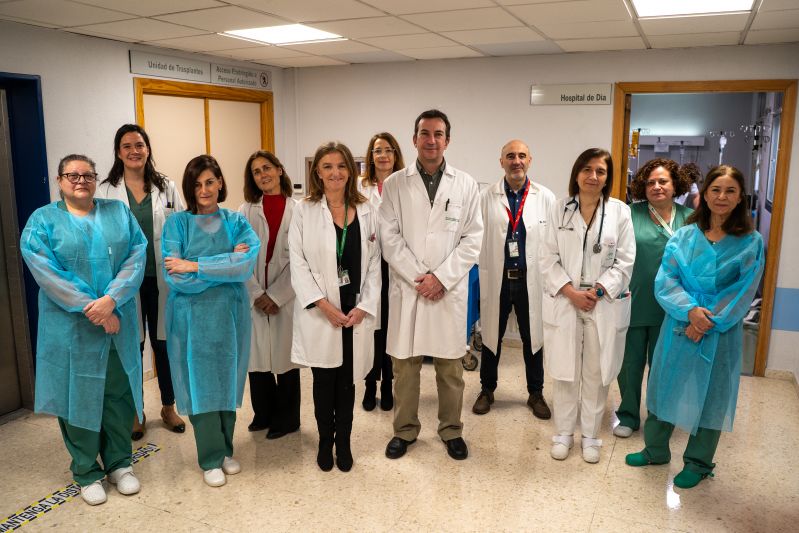 El Hospital Virgen de las Nieves bate su récord con 83 trasplantes de riñón en 2024