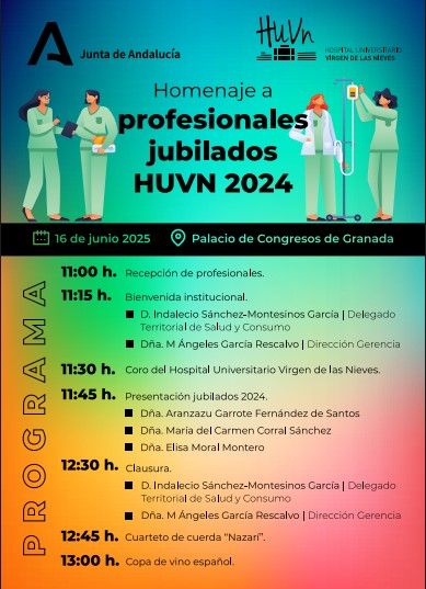El Hospital homenajeará a los profesionales jubilados en 2024