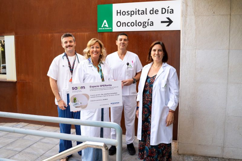 El Hospital Virgen de las Nieves obtiene una beca para humanizar la sala de espera de Oncología