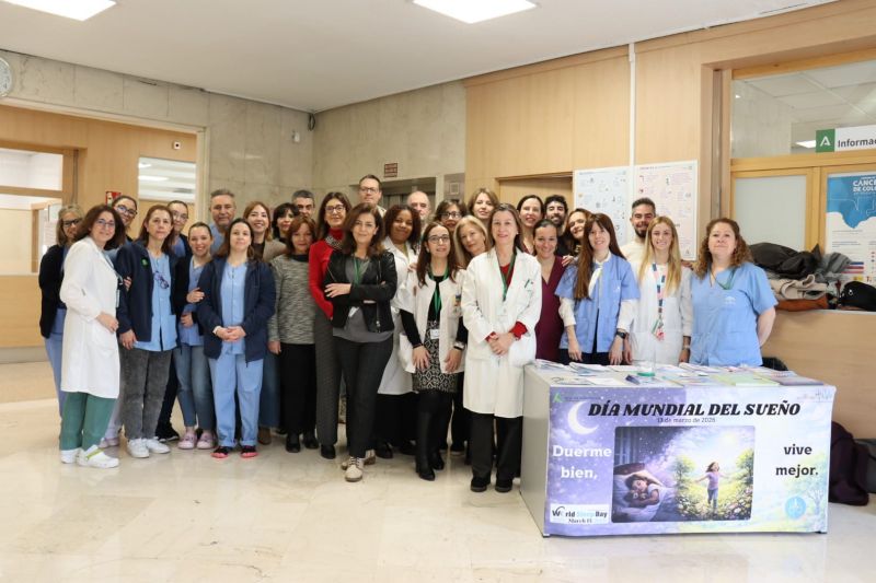 El Hospital Universitario Virgen de las Nieves  se une a la celebración del Día Mundial de Sueño