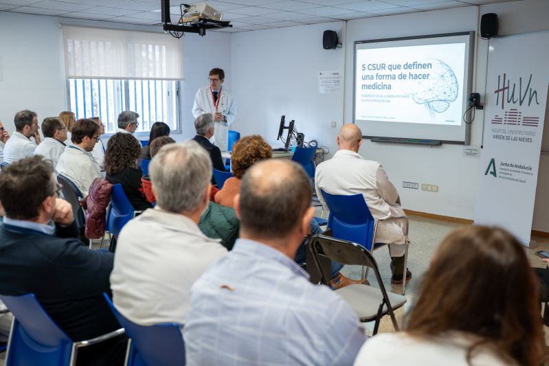 El Hospital Virgen de las Nieves consolida cinco unidades referentes nacionales en Neurociencias