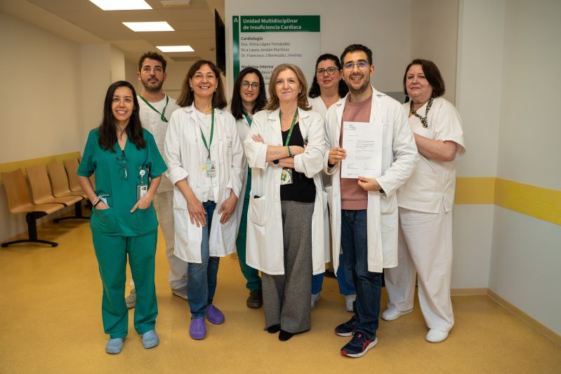 El hospital acredita la excelencia de su unidad cardiorrenal