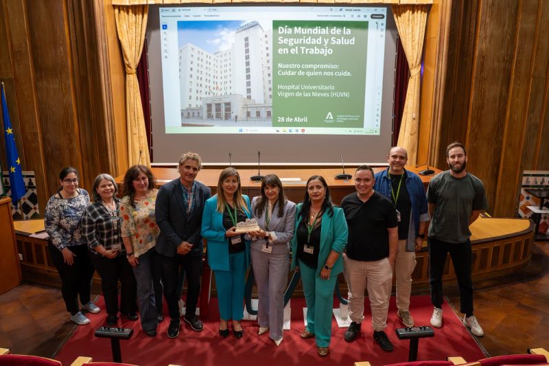 El Hospital Virgen de las Nieves se suma al Día Mundial de la Seguridad y Salud en el Trabajo