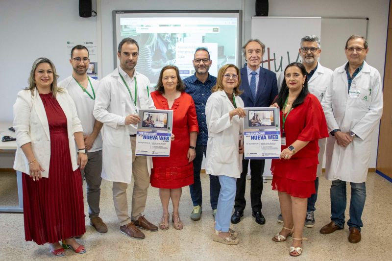 El Hospital Virgen de las Nieves presenta la nueva web de la asociación de pacientes con epilepsia