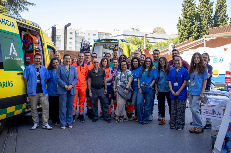 El Hospital Virgen de las Nieves se suma al Día Mundial de la Medicina de Urgencias y Emergencias