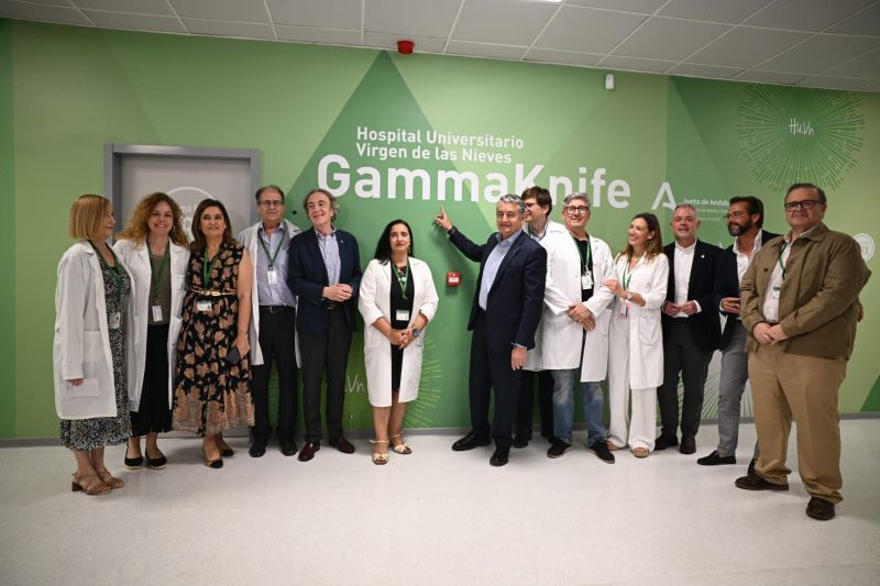 Andalucía supera los 1.000 pacientes operados mediante radiocirugía con GammaKnife en el Virgen de las Nieves