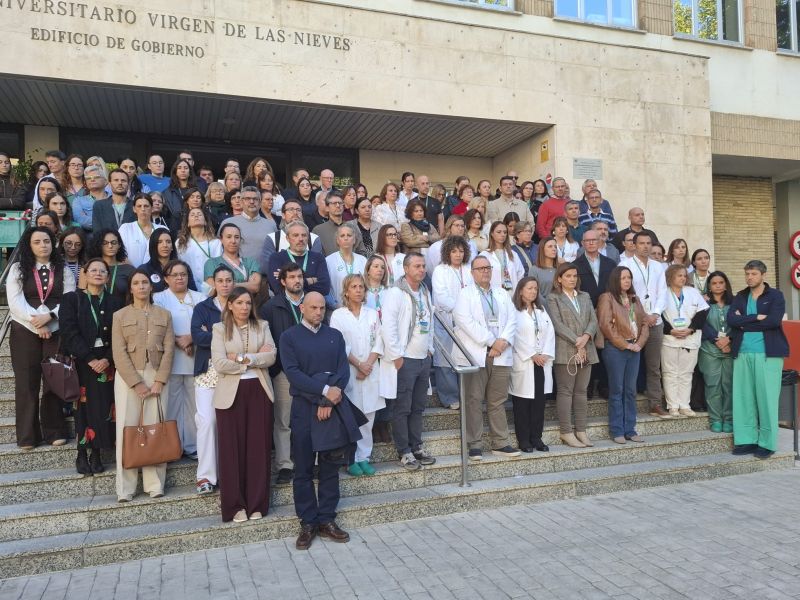 El Hospital guarda un minuto de silencio en respeto a las víctimas y familias del accidente ferroviario de Urda